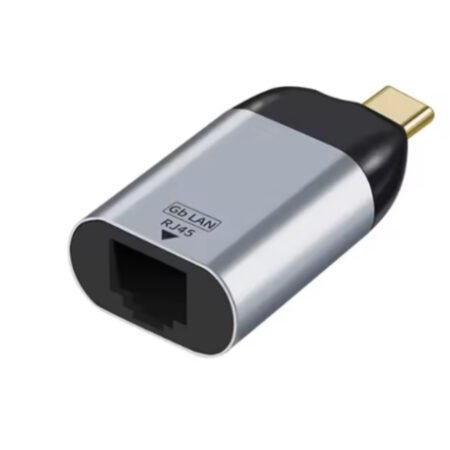 Adapter TIP C na RJ45+Tip C (m/2z)