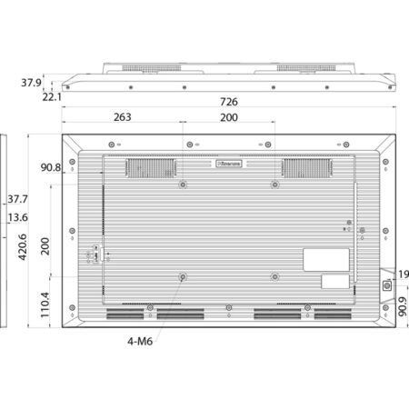 32 inča 32DM66D FHD 500 nita Digital Signage Display - 24/7 Operation outlet