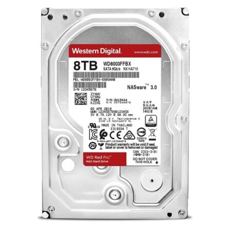 8TB 3.5 inča SATA III 256MB 7.200rpm WD8003FFBX Red Pro outlet