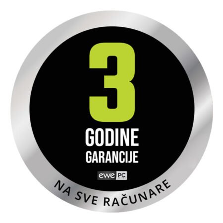 OFFICE računar Core i7-12700K 16GB 500GB