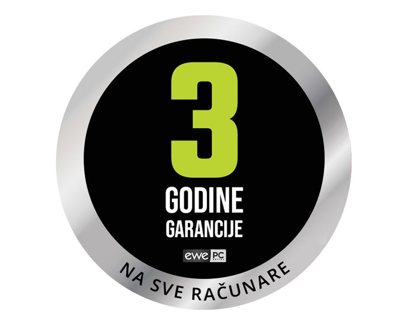 OFFICE računar Core i7-12700K 16GB 500GB