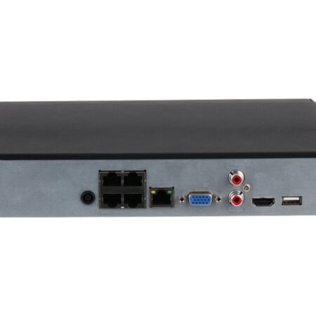 NVR4104HS-P-4KS3 4CH Compact 1U 4PoE 1HDD Lite Network Video Recorder