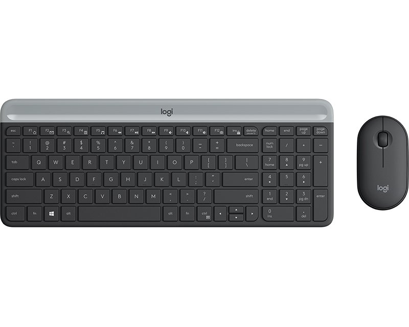 MK470 Wireless Desktop YU Graphite tastatura + miš