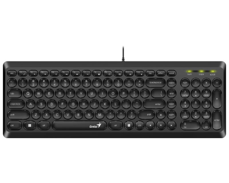 Slimstar Q200 USB YU crna tastatura