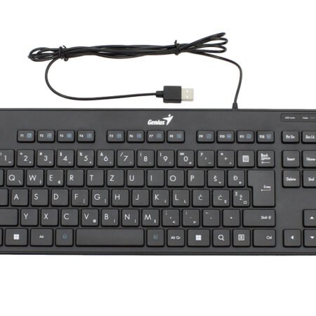 LuxeMate 110 USB YU slim crna tastatura
