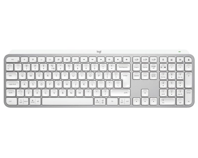 MX Keys S Wireless Illuminated tastatura Pale Grey US