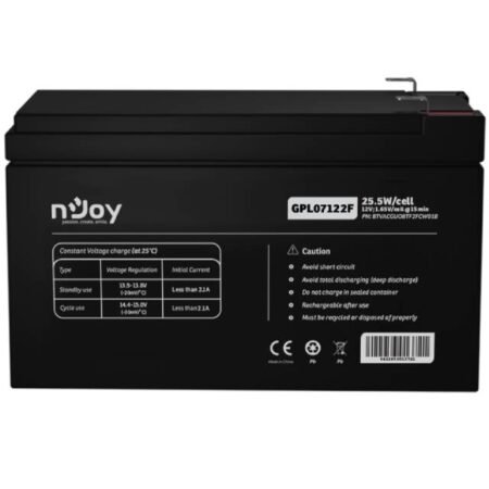 GPL07122F baterija za UPS 12V 7Ah (BTVACGUOBTF2FCW01B)