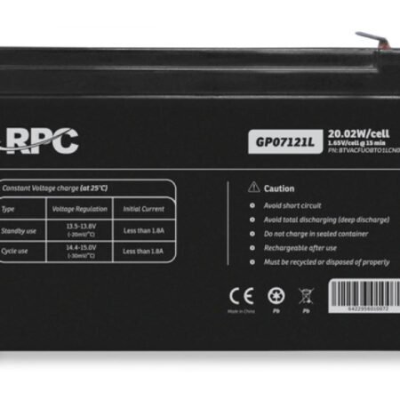 GP07121L baterija za UPS 12V 20.02W (BTVACFUOBTA1LCW01A)