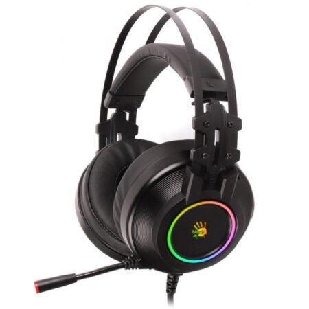 G528C Bloody Virtual 7.1 RGB Gaming crne slušalice