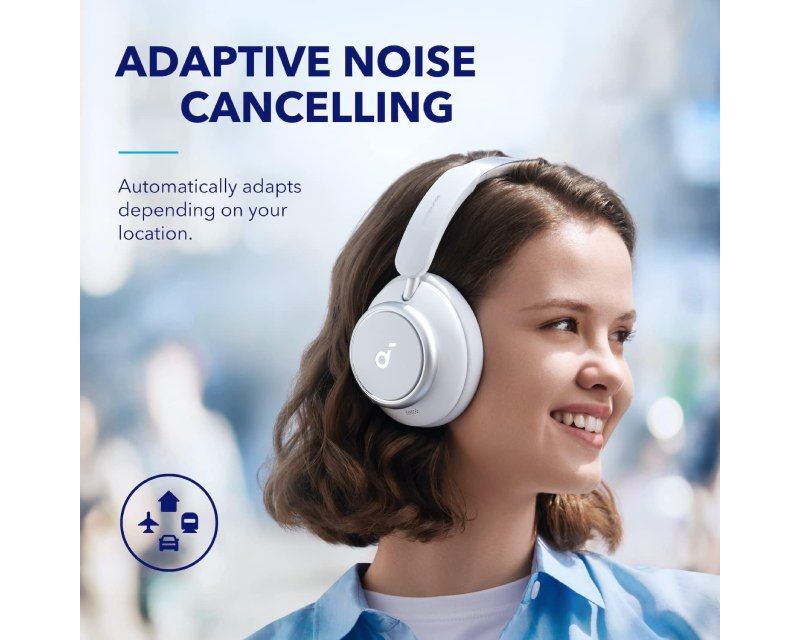Soundcore Space Q45 ANC BT slušalice bele