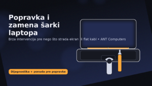 Popravka šarki laptopa