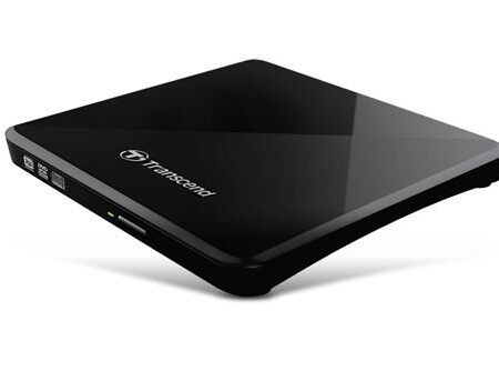 Eksterni optički uređaj Transcend 8X DVD Writer crni slim