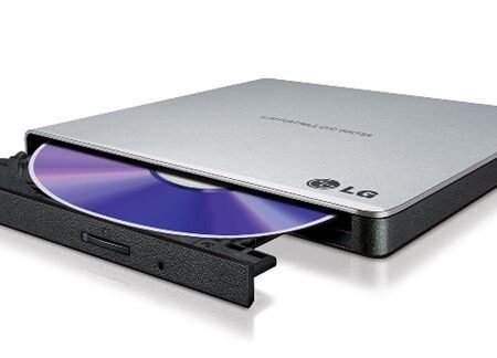 DVD RW EXT Hitachi/LG GP57ES40 USB Slim Silver