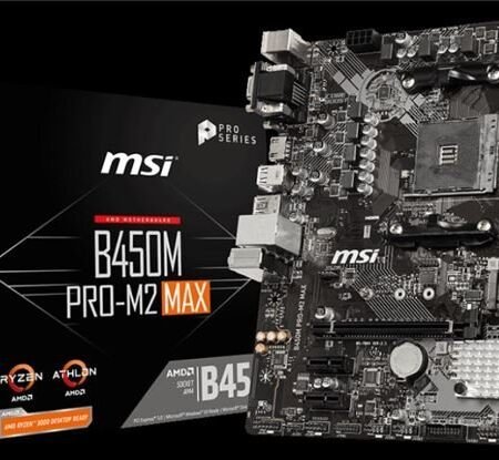 MBO AM4 MSI B450M PRO-M2 MAX