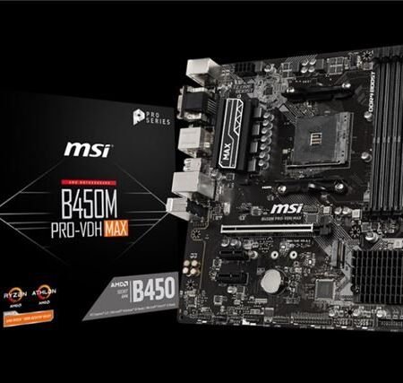 MBO MSI AM4 B450M PRO-VDH MAX