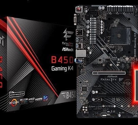 MBO ASRock AM4 B450 GAMING K4