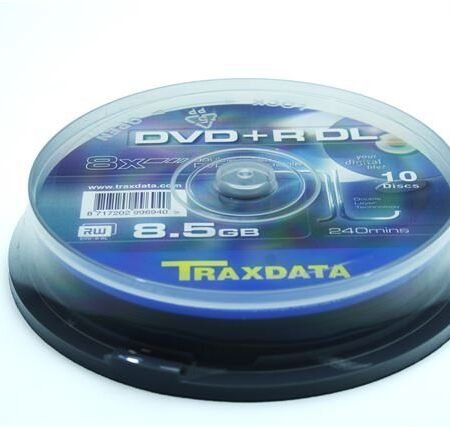MED DVD disk TRX DVD+R DL 8.5GB C10
