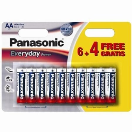 PANASONIC baterije LR6EPS/10BW-AA 10 kom 6+4F Alkalne Ever