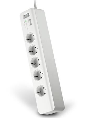 UPS APC produžni kabl sa prenaponskom zaštitom, PM5-GR, 5xšuko/1,8m