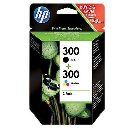 SUP HP INK -pack Black/Tri-color  Ink Cartridges CN637EE