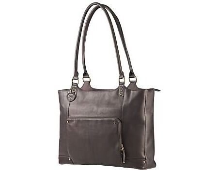 HP ACC Case Tote Leather 15.6" Ladies Brown, F3W12AA