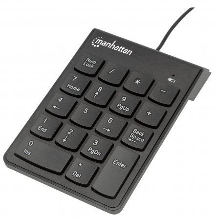 MH tastatura Numerička, žična- USB , crna, 18 tipki
