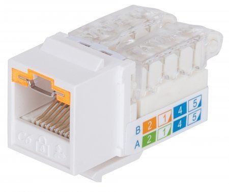 Intellinet Locking Cat6A Keystone Jack, UTP, beli