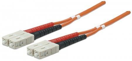 Intellinet optički kabal, Duplex, MM, SC/SC, 50/125, OM2, 2m, Oranž