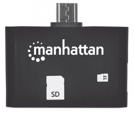 MH adapter OTG mikro USB/24-u-1 čitač kartica, crni