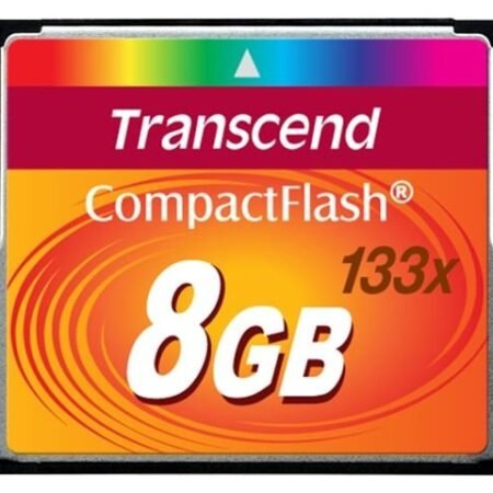 COMPACT FLASH CARD 8GB TRANSCEND TS8GCF133