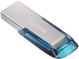 USB FD 32GB SanDisk Ultra Flair Tropical Blue SDCZ73-032G-G46B