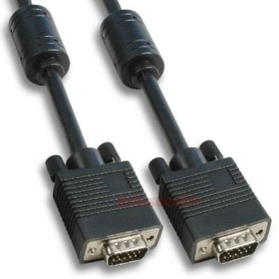 Kabl VGA M/M (muško-muški) 5m, crni*