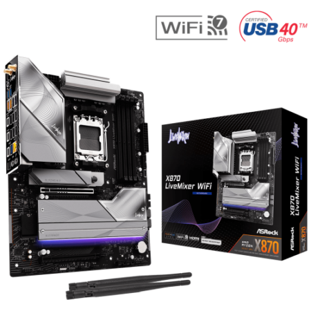 MB AM5 ASRock X870 LIVEMIXER WIFI