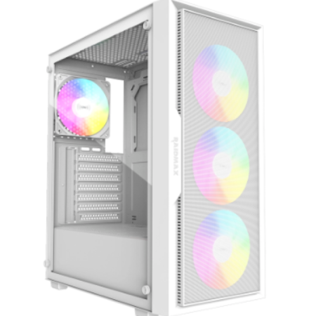 Kućište Raidmax Vector 159 ARGB 4x 120mm 650W, Belo