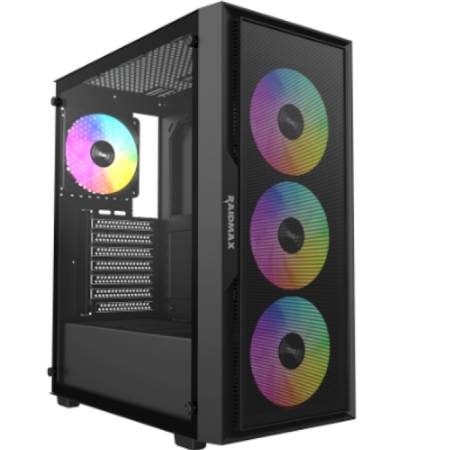 Kućište Raidmax Vector 159 ARGB 4x 120mm, Crno