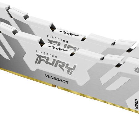 RAM DIMM DDR5 32GB (2x16GB) 6400MHz Kingston FURY Renegade White KF564C32RWK2-32
