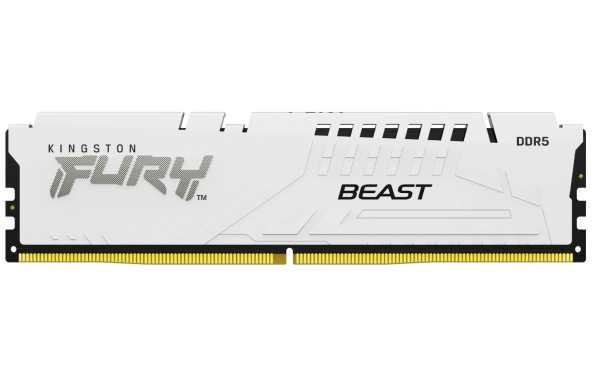 RAM DIMM DDR5 32GB 5200MHz Kingston FURY Beast White KF552C40BWA-32