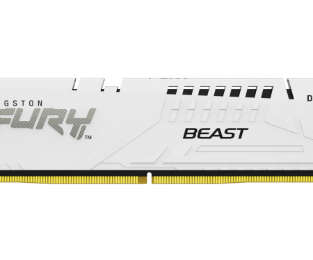 RAM DIMM DDR5 16GB 5200MHz Kingston Fury Beast White KF552C40BWA-16