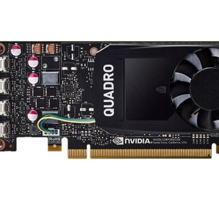 HP ACC VGA NVIDIA Quadro P1000 4GB Kit w/2 Adapters, 1ME01AA