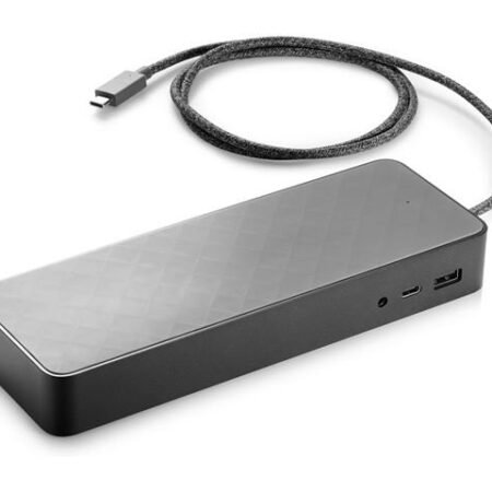 HP ACC Dock USB-C Univ Dock w/4.5 Adapter, 2UF95AA