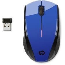 HP ACC Mouse X3000 BLUE BS Wireless Mouse, N4G63AA