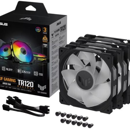 TUF GAMING TR120 ARGB REVERSE BLACK 3IN1 ventilator