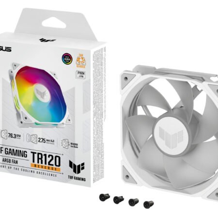 TUF GAMING TR120 ARGB REVERSE WHITE ventilator