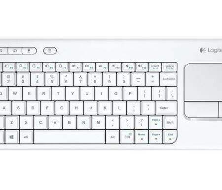TAST LOGITECH K400 Plus Wireless + Touch White US