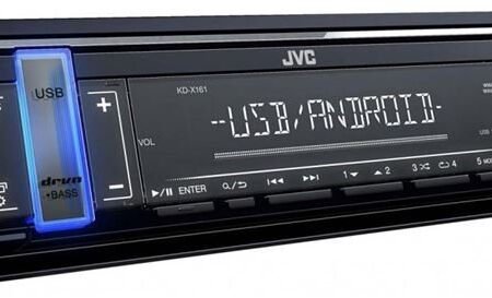 AUTO RADIO JVC KD-X161 USB/AUX/MP3/FM