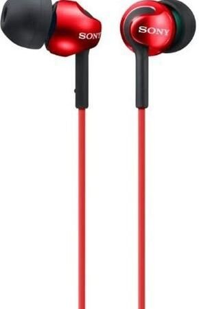SONY slušalice MDR-EX110LPR red