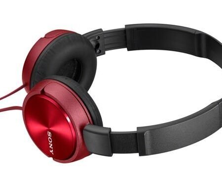 SONY slušalice MDR-ZX310R red