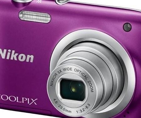 FOTOAPARAT NIKON A100  ljubičasti lineart