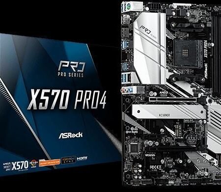 MBO AsRock AM4 X570 PRO4