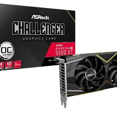 VGA PCIe ASRock RX 5500 XT Challenger D 8G OC